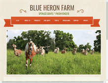 Tablet Screenshot of blueherontexas.com